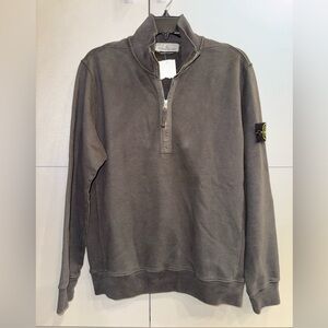 STONE ISLAND Quarter Zip Fleece